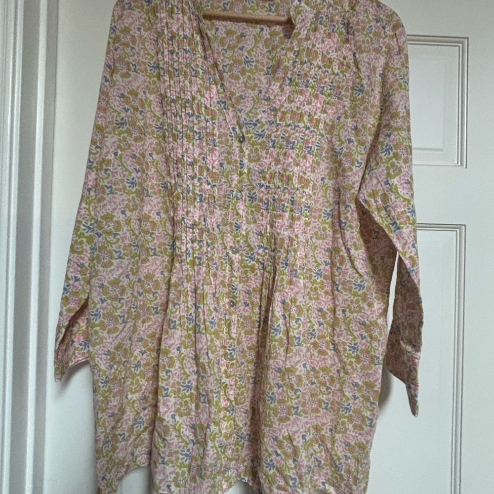 Floral Women's Tunic Top